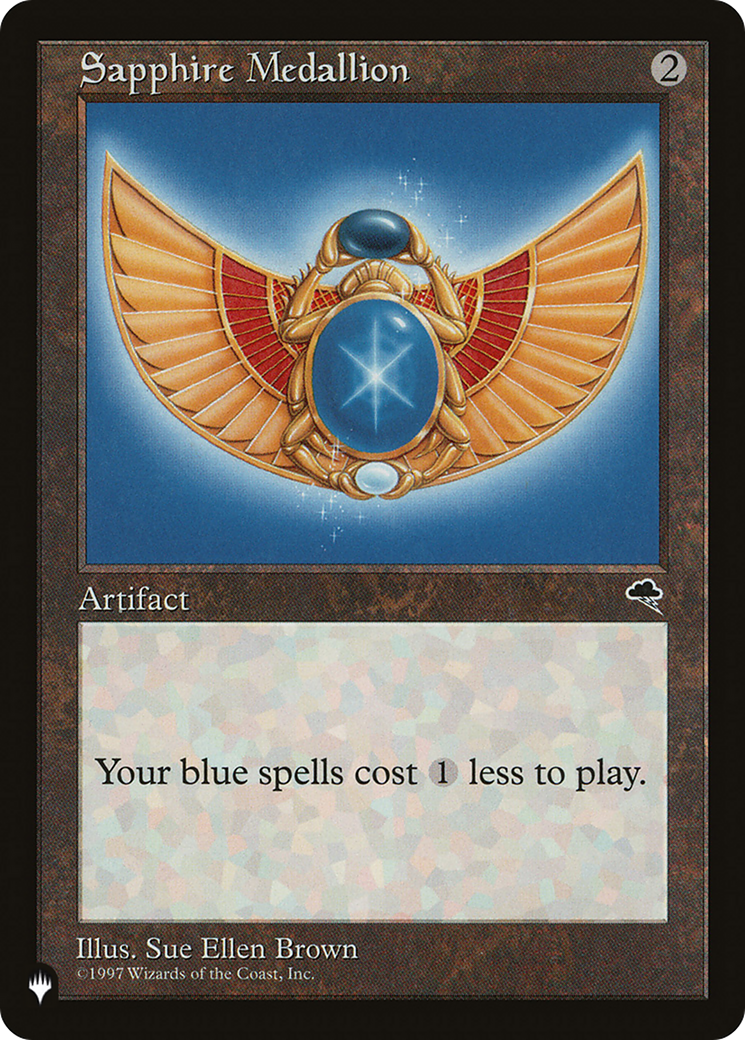 Image of Sapphire Medallion (LIST-) - The List