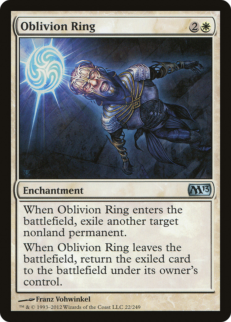 Image of Oblivion Ring (M13-022) - Magic 2013 Foil