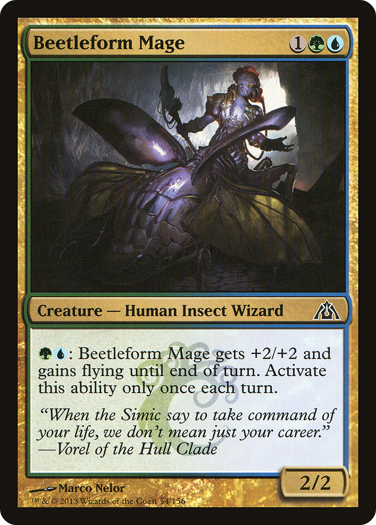 Image of Beetleform Mage (DGM-054) - Dragon's Maze