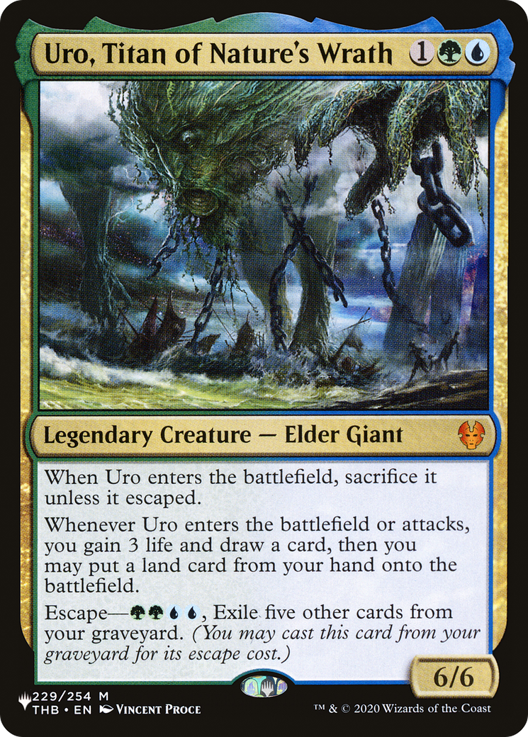 Image of Uro, Titan of Nature's Wrath (LIST-THB-229) - The List