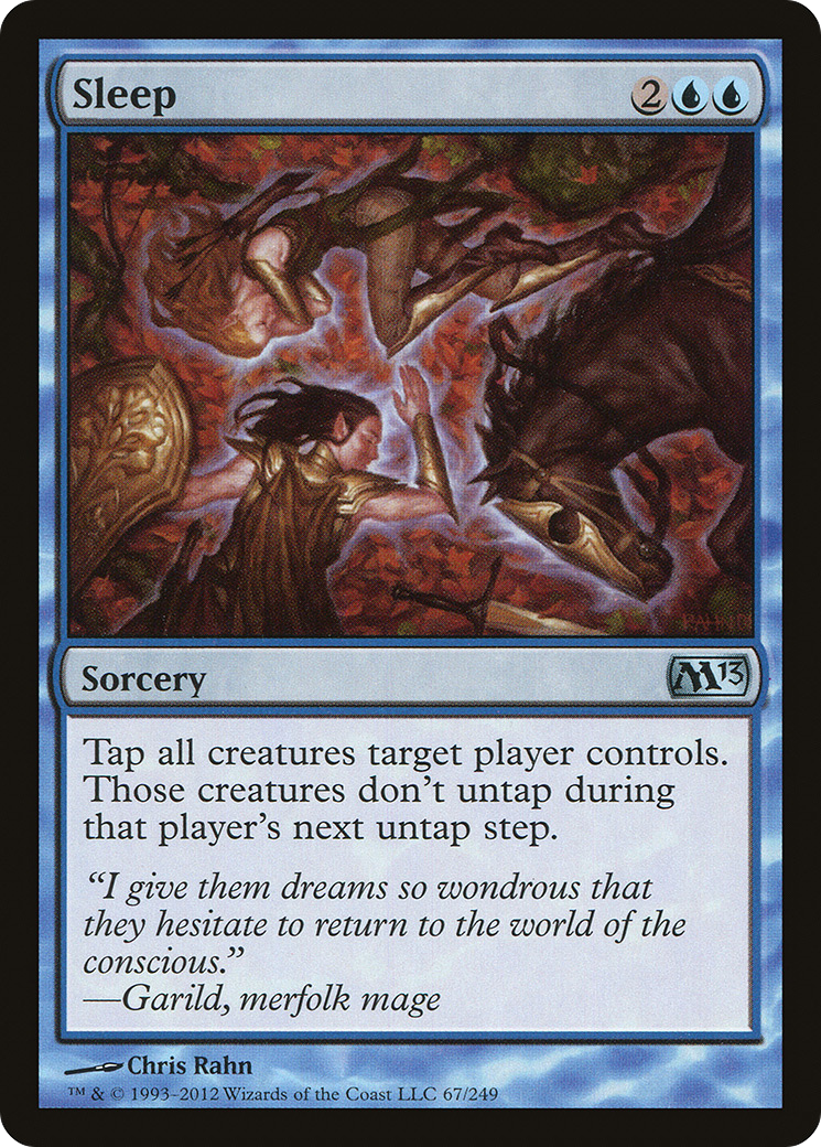 Image of Sleep (M13-067) - Magic 2013 Foil