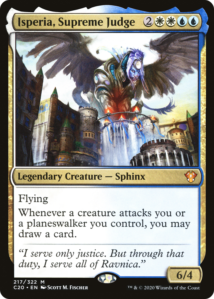Image of Isperia, Supreme Judge (C20-217) - Commander 2020