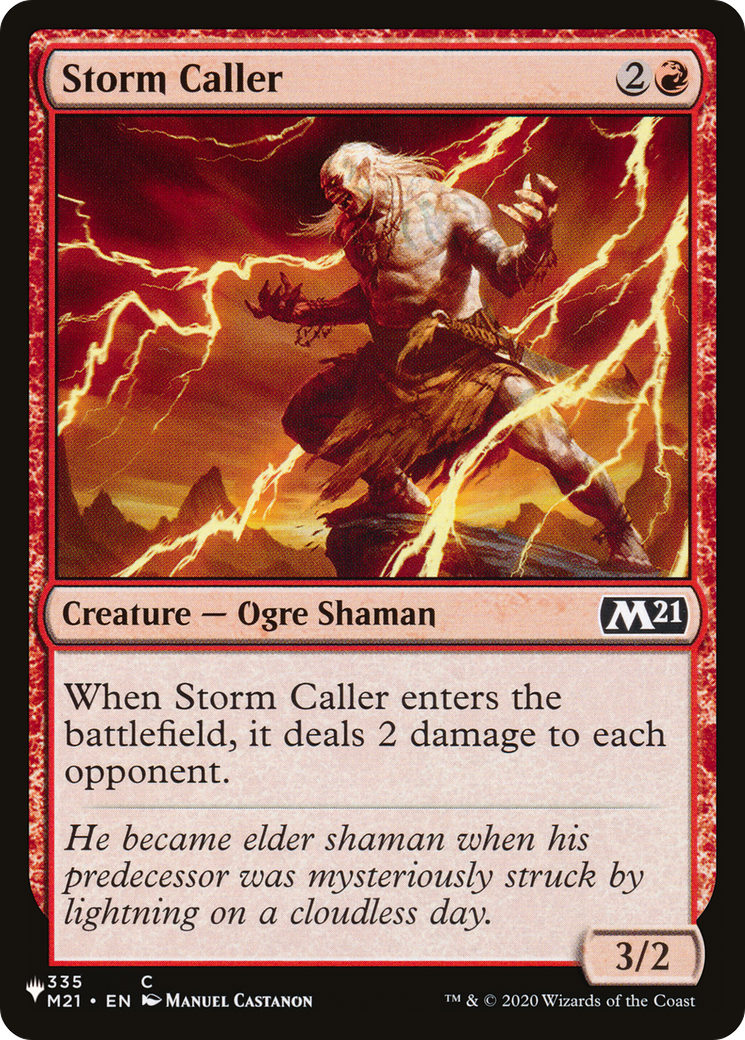 Image of Storm Caller (LIST-M21-335) - The List