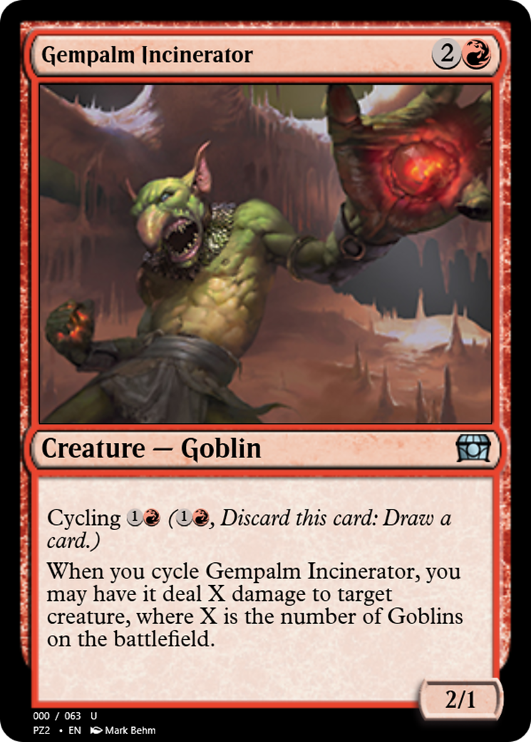 Image of Gempalm Incinerator (PZ2-65855) - Treasure Chest Foil