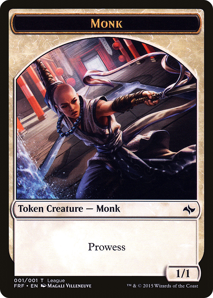 Image of Monk Token (LEP-016) - League Tokens 2015