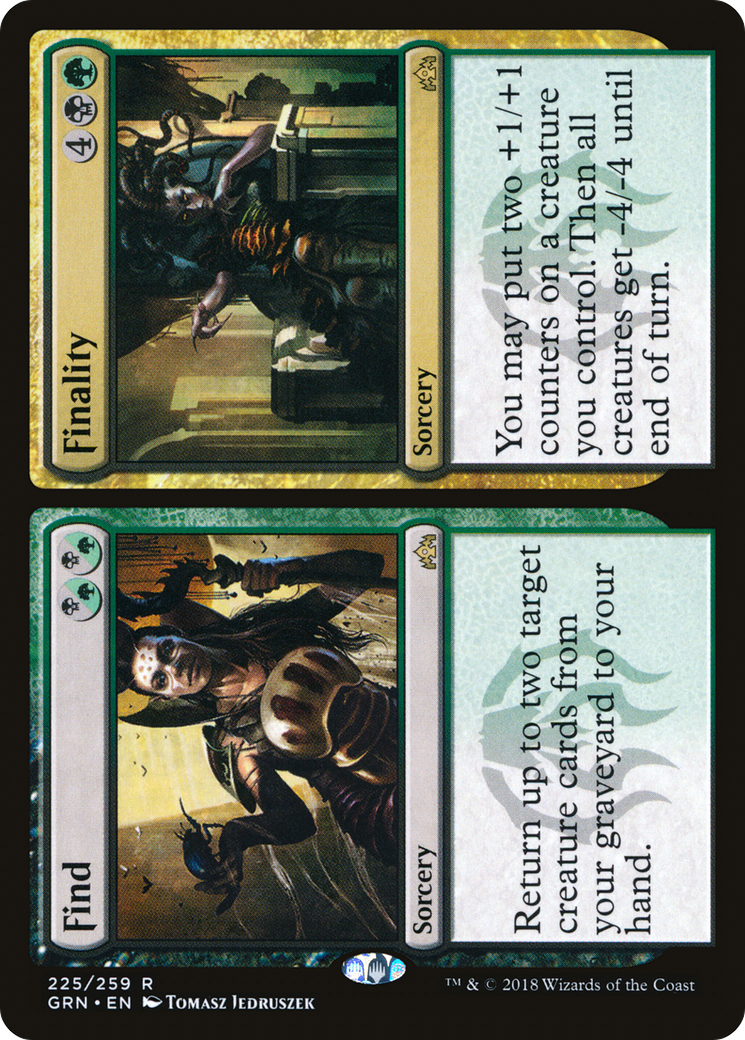 Image of Find // Finality (GRN-225) - Guilds of Ravnica Foil