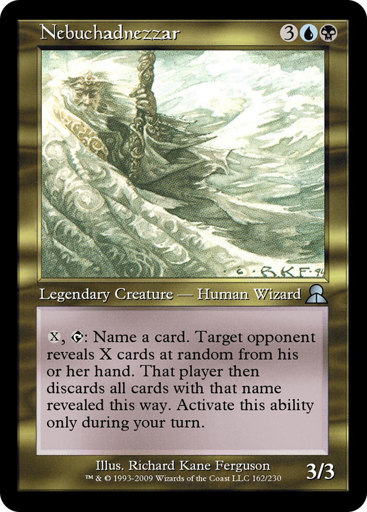 Image of Nebuchadnezzar (ME3-162) - Masters Edition III Foil