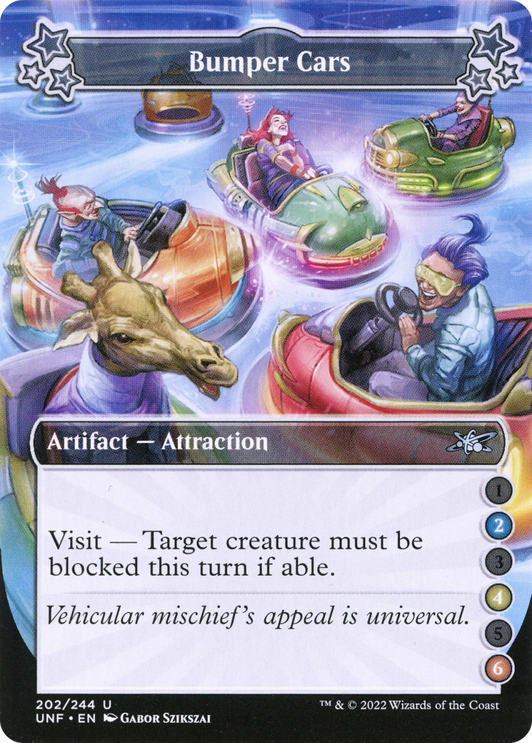 Image of Bumper Cars (2-4-6) (UNF-202) - Unfinity
