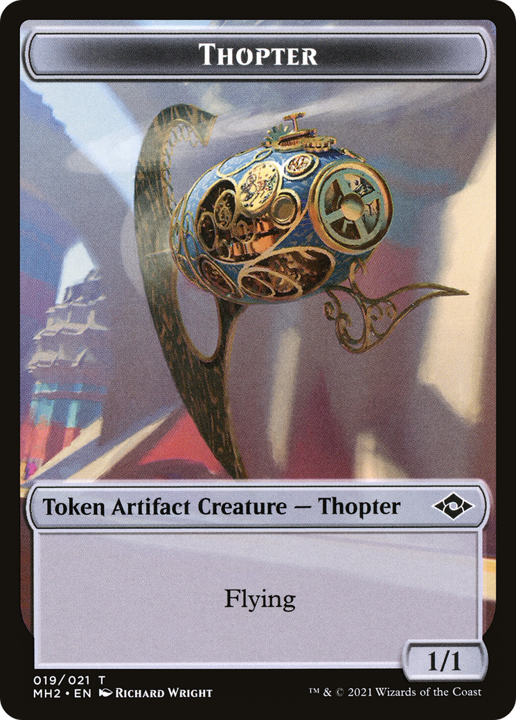 Image of Thopter (TMH2-019) - Modern Horizons 2 Tokens Foil