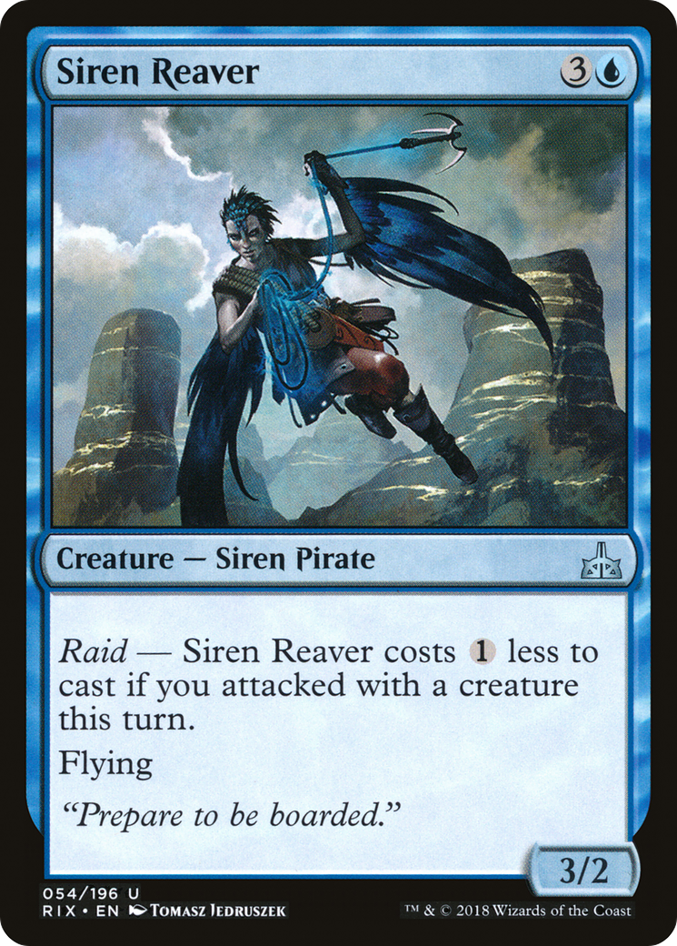 Image of Siren Reaver (RIX-054) - Rivals of Ixalan Foil