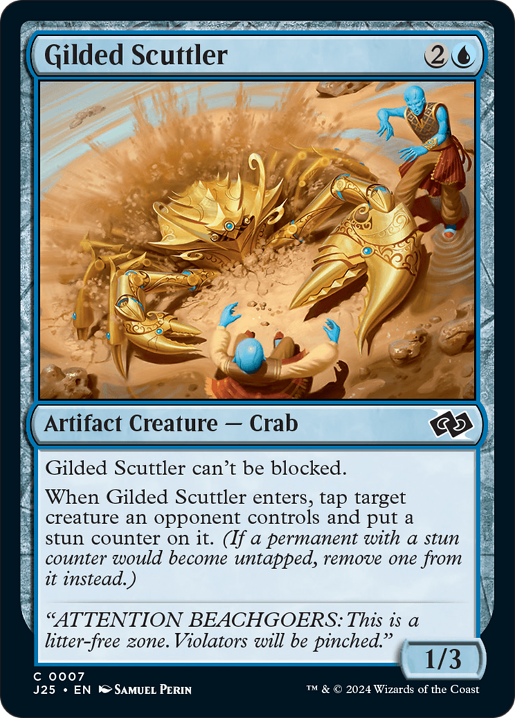 Image of Gilded Scuttler (J25-007) - Foundations Jumpstart