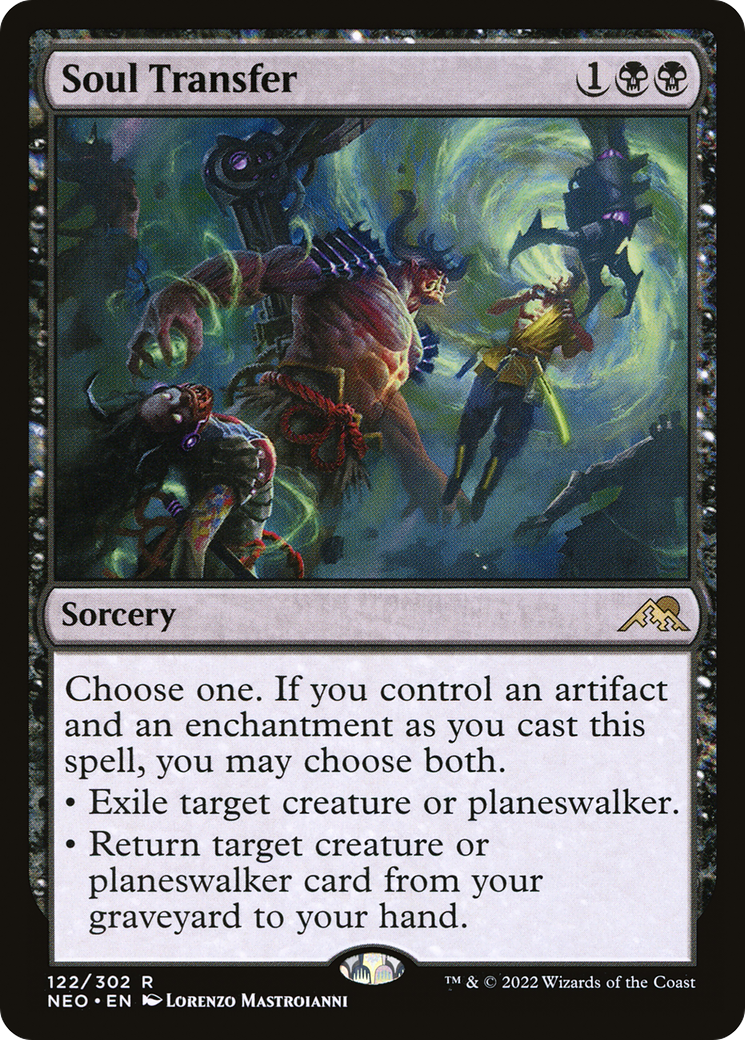 Image of Soul Transfer (NEO-122) - Kamigawa: Neon Dynasty