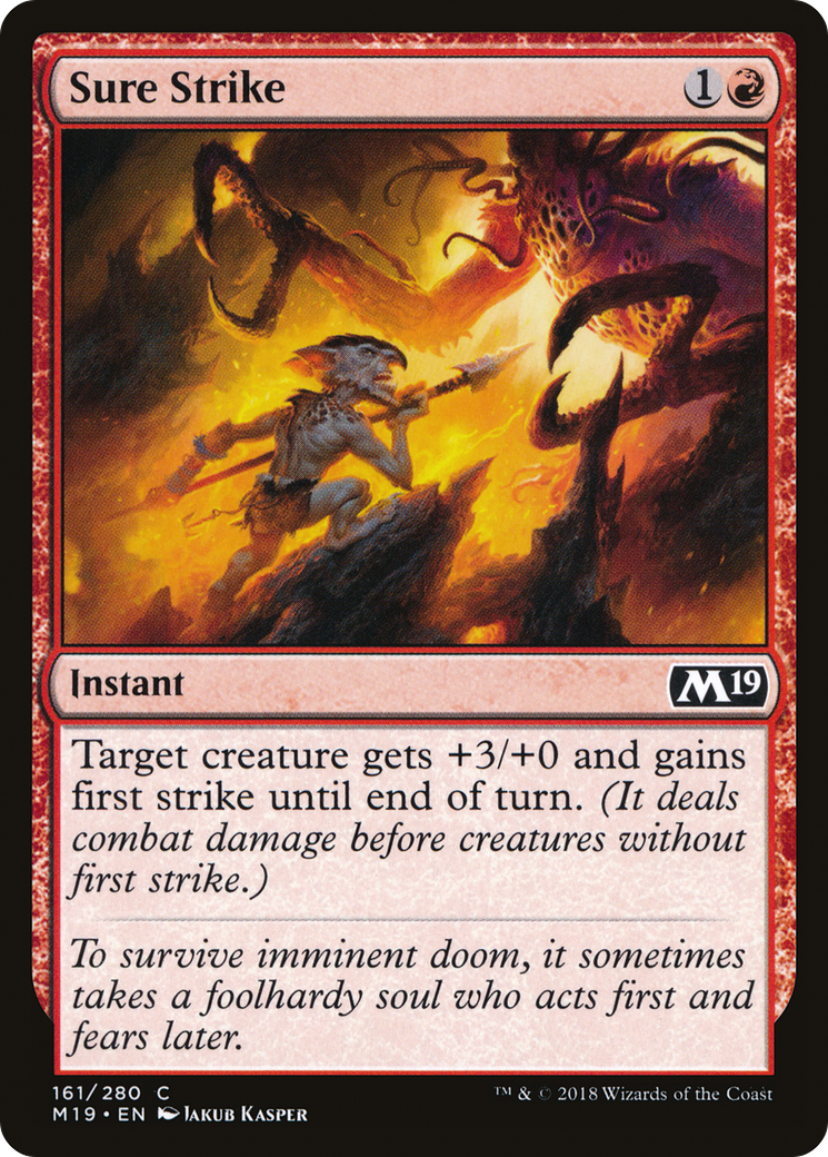 Image of Sure Strike (M19-161) - Core Set 2019