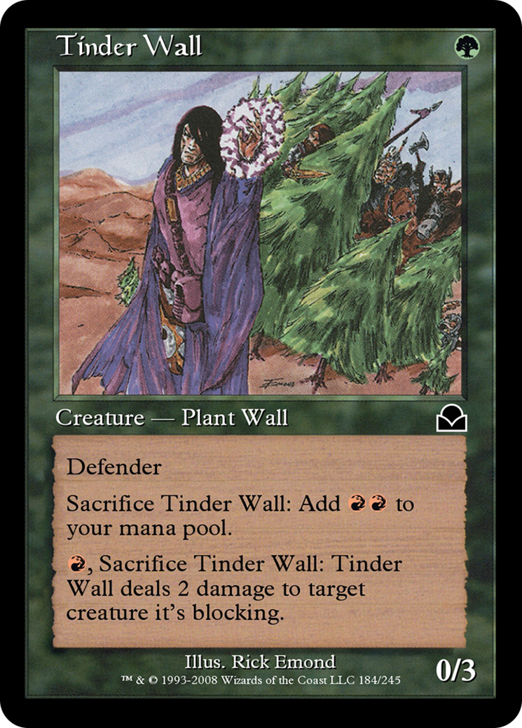 Image of Tinder Wall (ME2-184) - Masters Edition II Foil