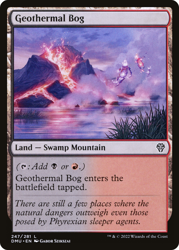 Image of Geothermal Bog (DMU-247) - Dominaria United