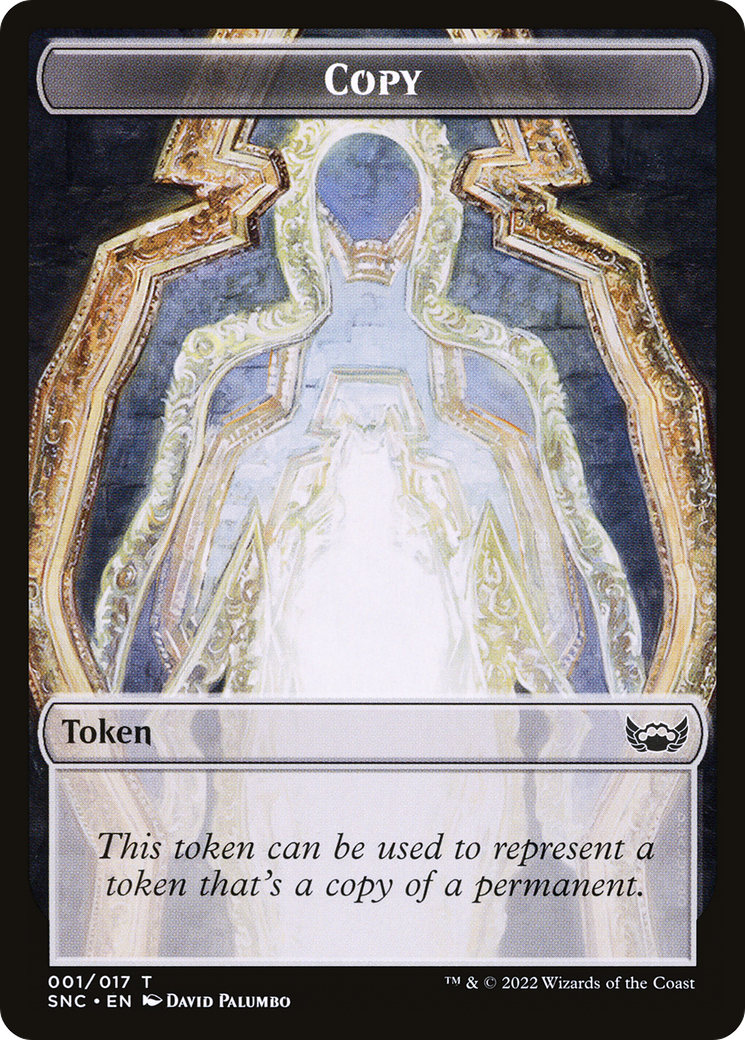 Image of Copy (TSNC-001) - Streets of New Capenna Tokens Foil