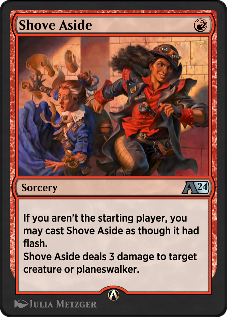 Image of Shove Aside (YMKM-016) - Alchemy: Murders at Karlov Manor