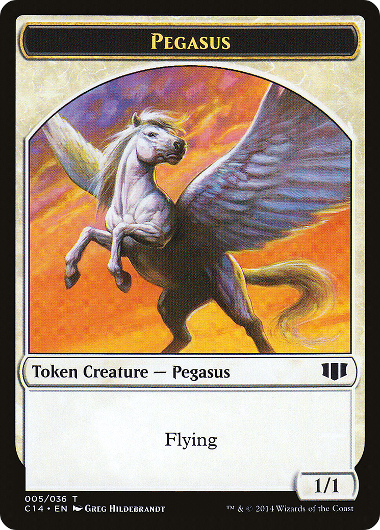 Image of Pegasus (TC14-005) - Commander 2014 Tokens