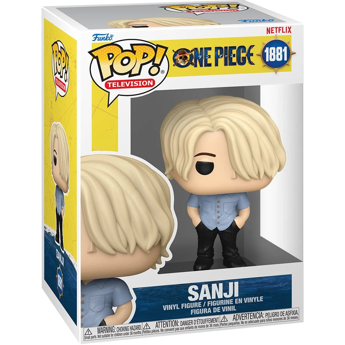 Image of One Piece Live Action Sanji Funko Pop! Vinyl Figure #1881