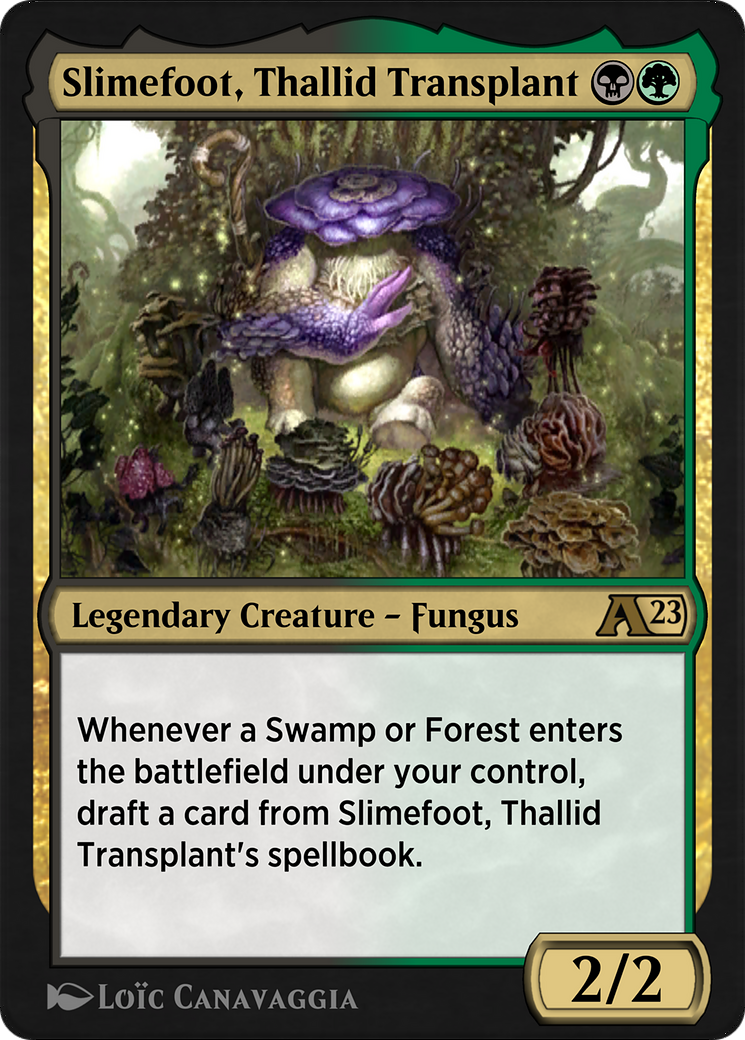 Image of Slimefoot, Thallid Transplant (YDMU-026) - Alchemy: Dominaria