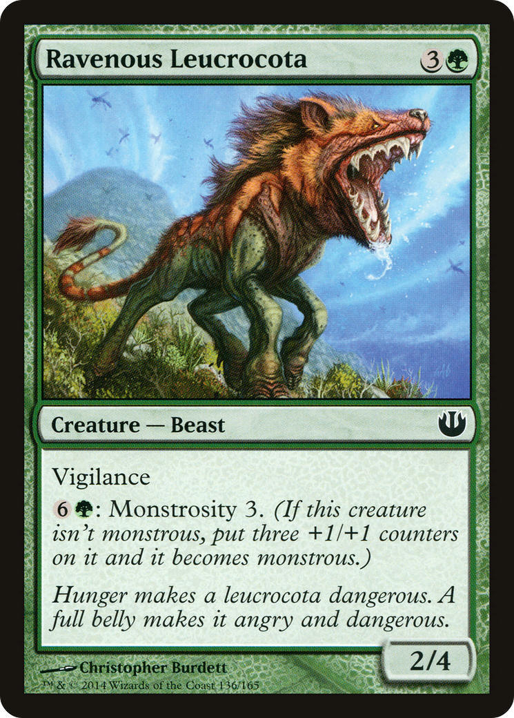 Image of Ravenous Leucrocota (JOU-136) - Journey into Nyx