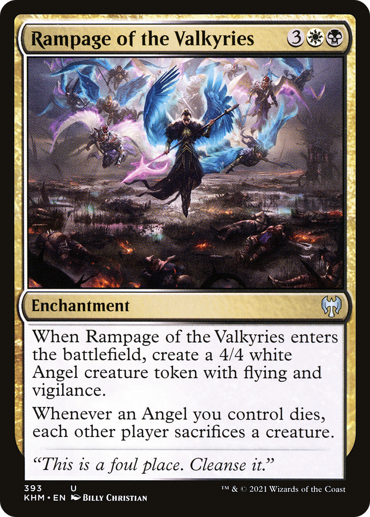 Image of Rampage of the Valkyries (KHM-393) - Kaldheim
