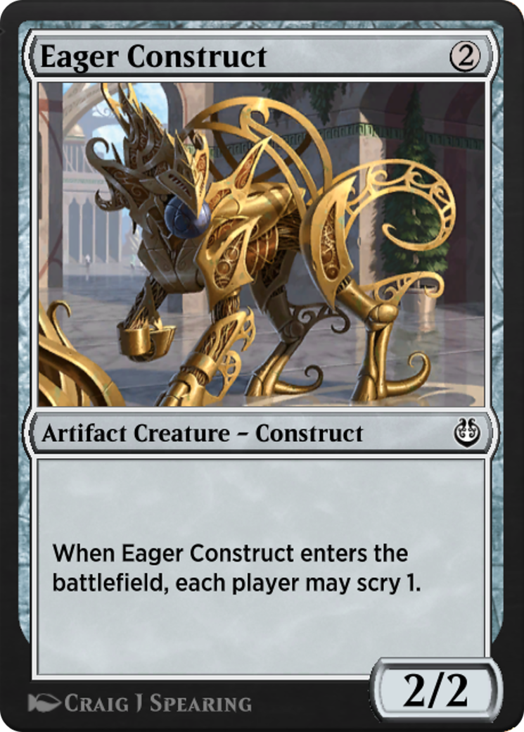 Image of Eager Construct (KLR-236) - Kaladesh Remastered