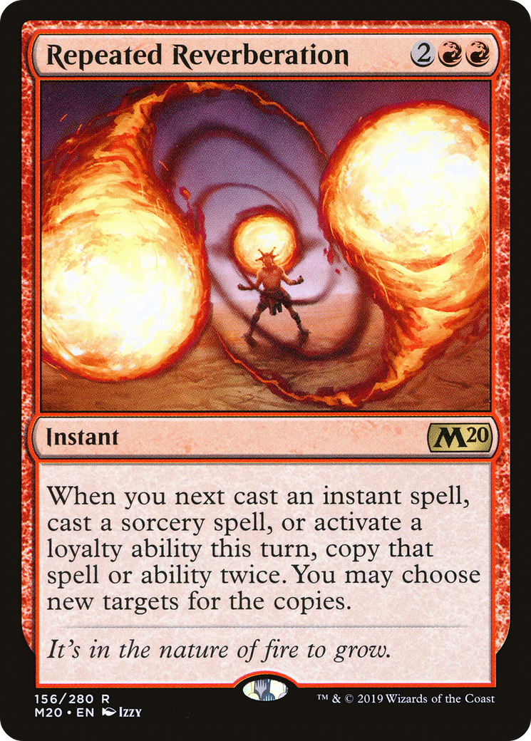Image of Repeated Reverberation (M20-156) - Core Set 2020 Foil