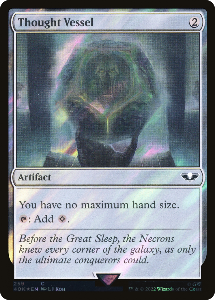 Image of Thought Vessel (Surge Foil) (40K-259) - Warhammer 40,000 Commander Foil