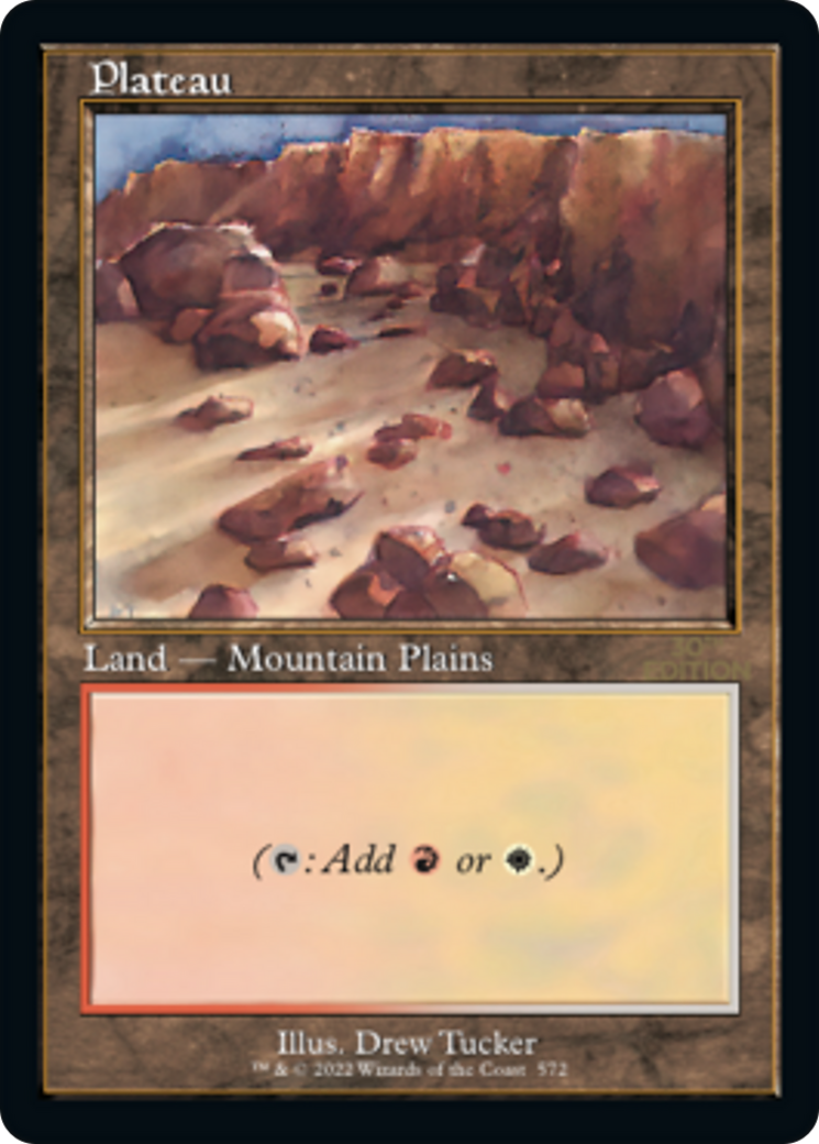 Image of Plateau (Retro Frame) (30A-572) - 30th Anniversary Edition