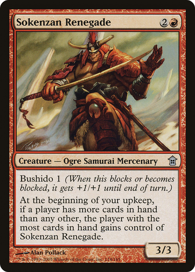Image of Sokenzan Renegade (SOK-114) - Saviors of Kamigawa Foil