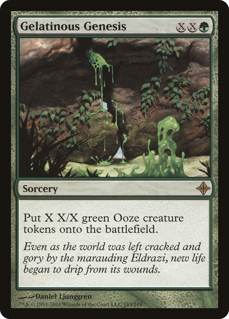Image of Gelatinous Genesis (ROE-183) - Rise of the Eldrazi