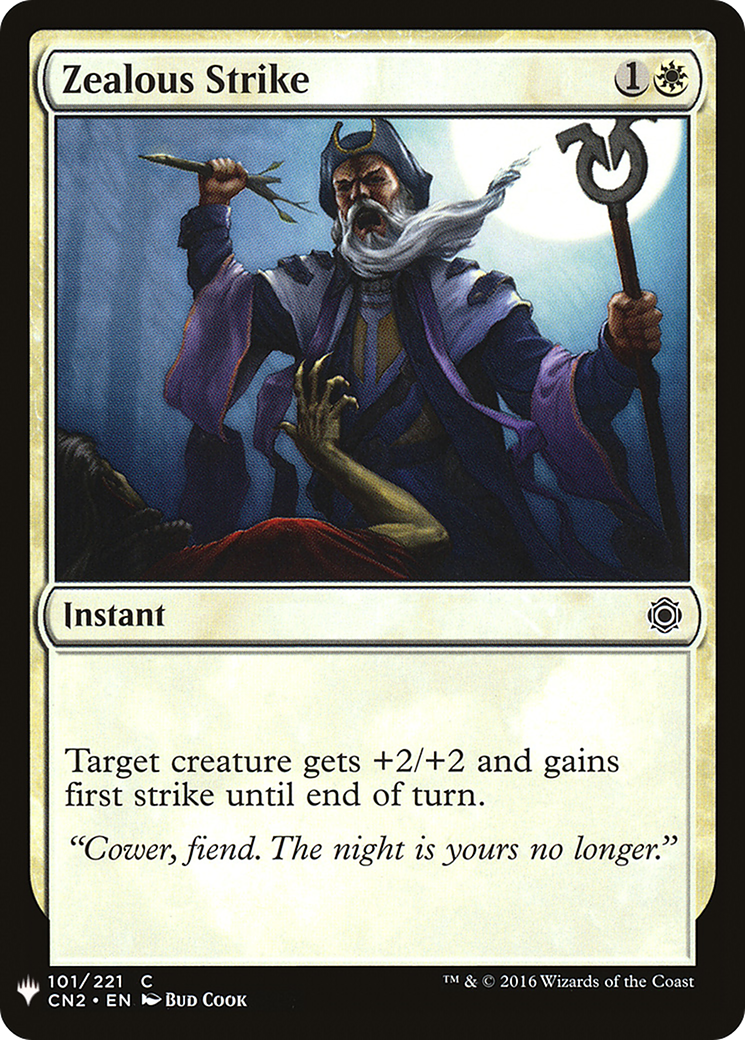 Image of Zealous Strike (LIST-101) - The List