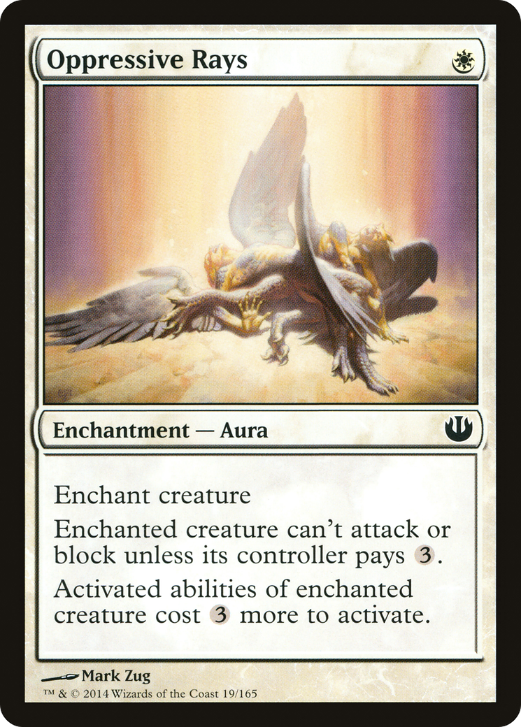 Image of Oppressive Rays (JOU-019) - Journey into Nyx Foil
