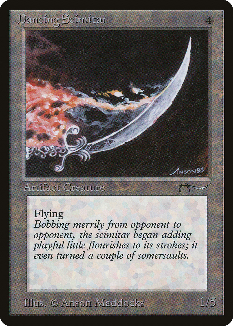 Image of Dancing Scimitar (ARN-) - Arabian Nights