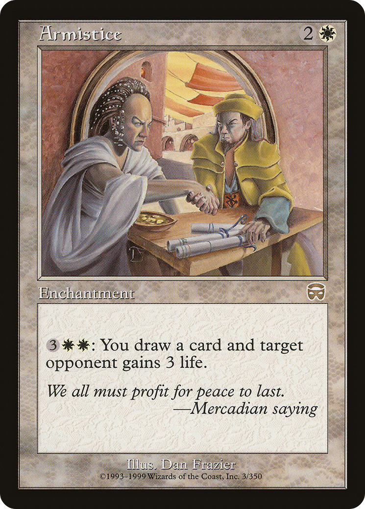 Image of Armistice (MMQ-003) - Mercadian Masques Foil