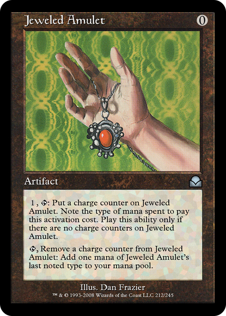 Image of Jeweled Amulet (ME2-212) - Masters Edition II Foil