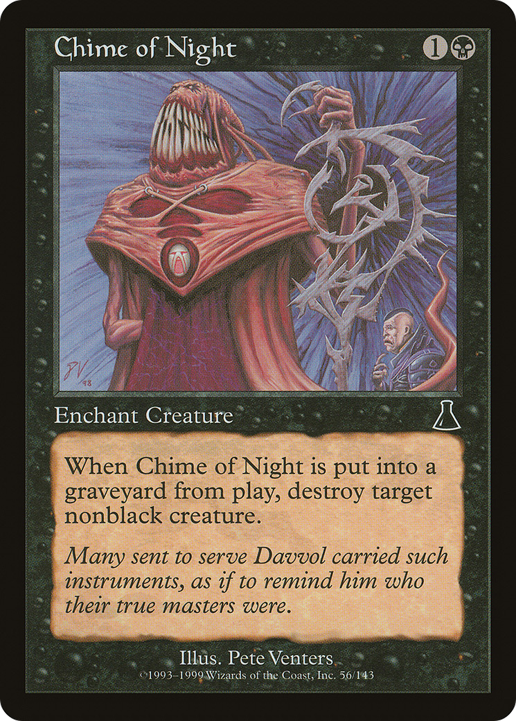 Image of Chime of Night (UDS-056) - Urza's Destiny Foil