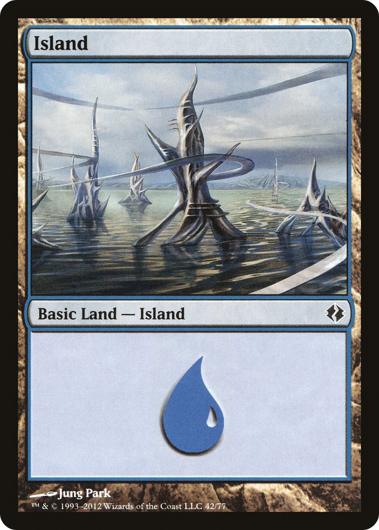 Image of Island (42) (DDI-042) - Duel Decks: Venser vs. Koth