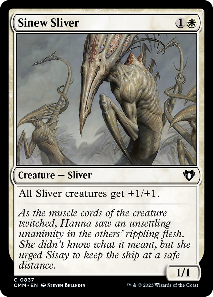 Image of Sinew Sliver (CMM-837) - Commander Masters