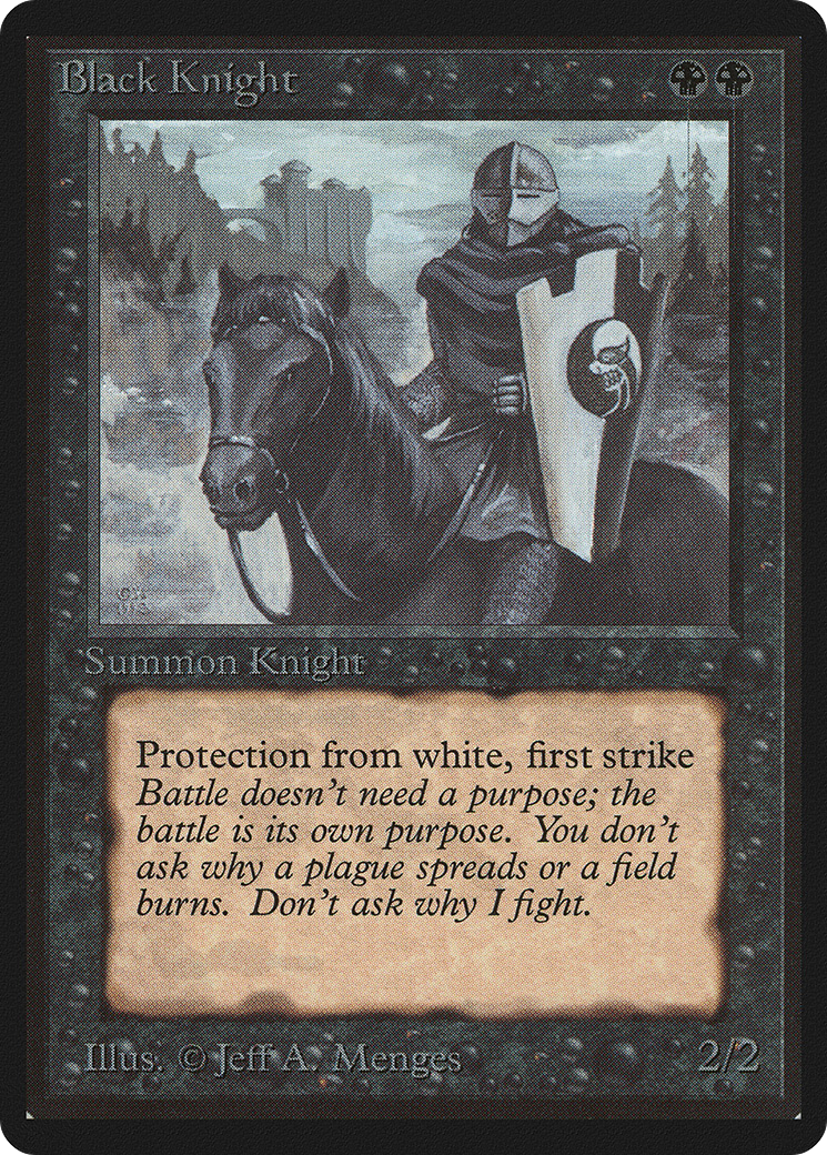 Image of Black Knight (LEB-) - Limited Edition Beta
