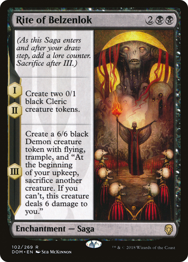 Image of Rite of Belzenlok (DOM-102) - Dominaria