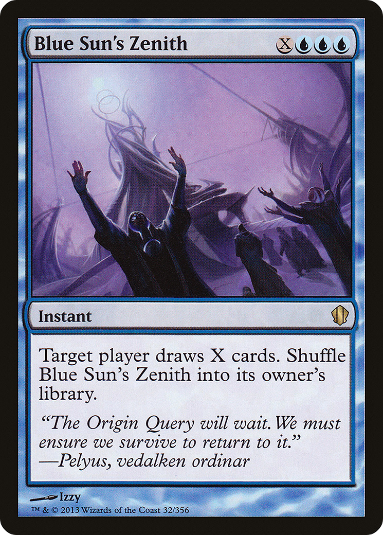 Image of Blue Sun's Zenith (C13-032) - Commander 2013