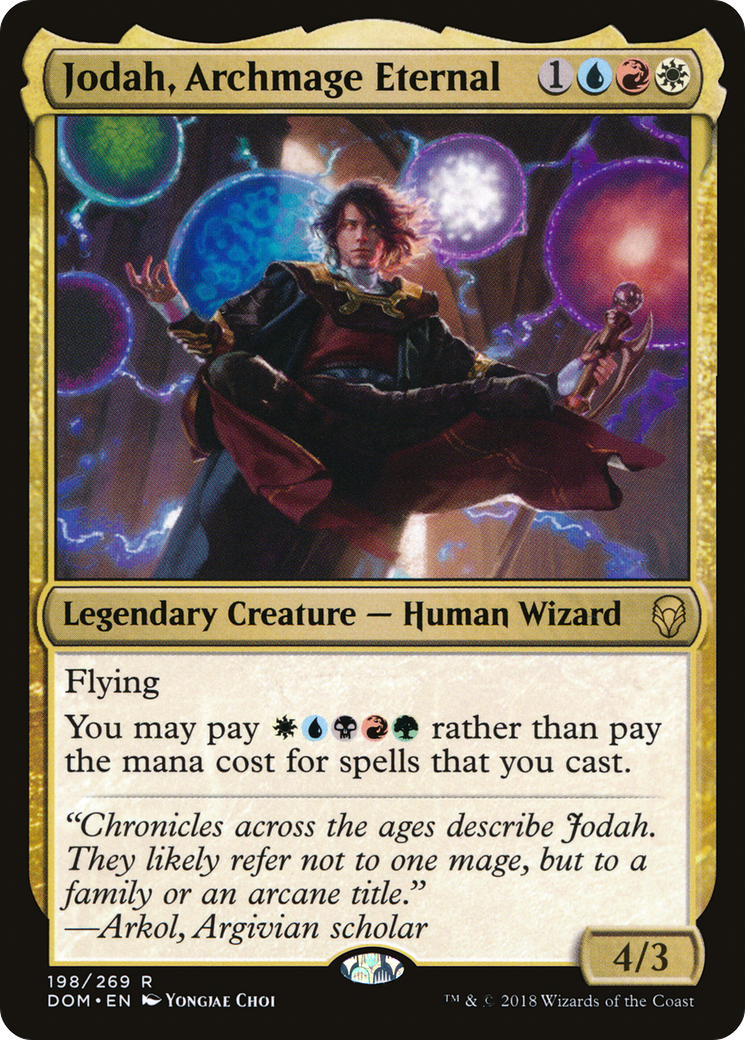 Image of Jodah, Archmage Eternal (DOM-198) - Dominaria Foil