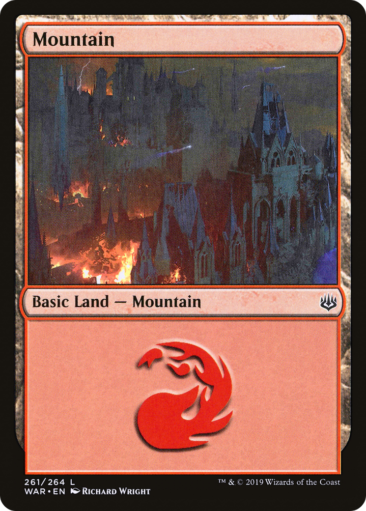 Image of Mountain (261) (WAR-261) - War of the Spark