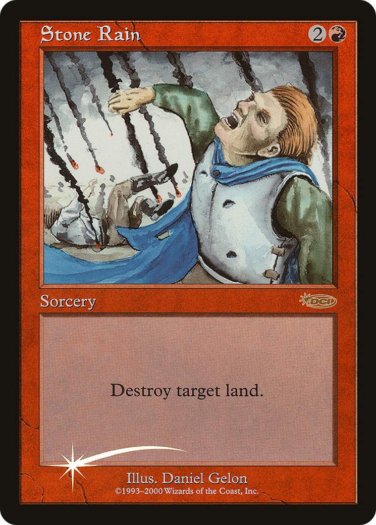 Image of Stone Rain (FNM-) - Friday Night Magic 2000 Foil
