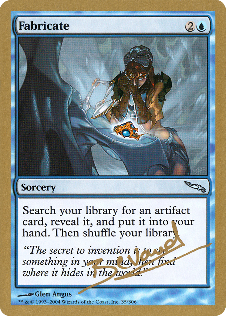 Image of Fabricate - 2004 Manuel Bevand (MRD) (WCD-) - World Championship Decks 2004