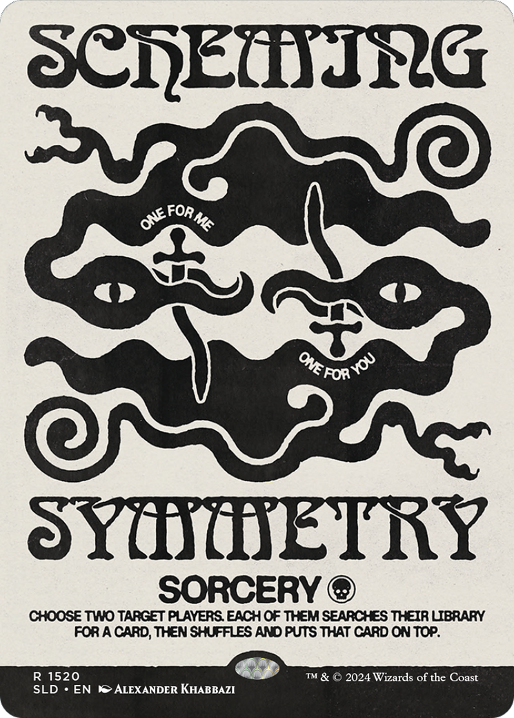 Image of Scheming Symmetry (SLD-1520) - Secret Lair Drop (Borderless)