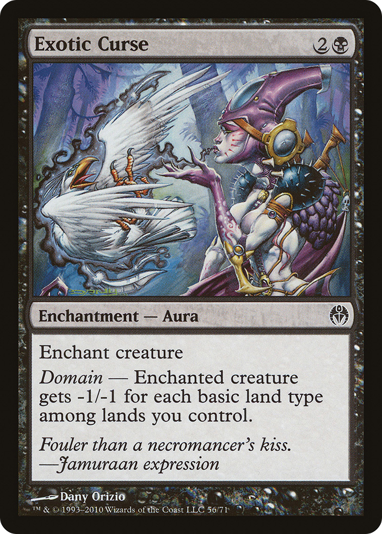 Image of Exotic Curse (DDE-056) - Duel Decks: Phyrexia vs. the Coalition