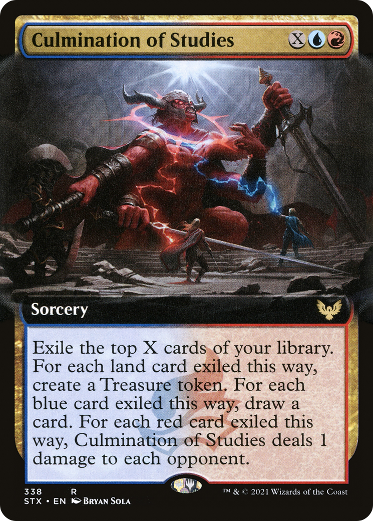 Image of Culmination of Studies (Extended Art) (STX-338) - Strixhaven: School of Mages: (Extended Art)